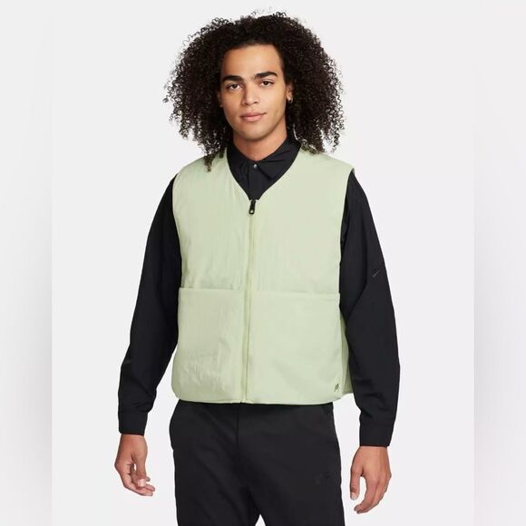 Nike Sportswear Tech Pack ADV Forward-Lined Vest Olive Aura - Picture 1 of 10